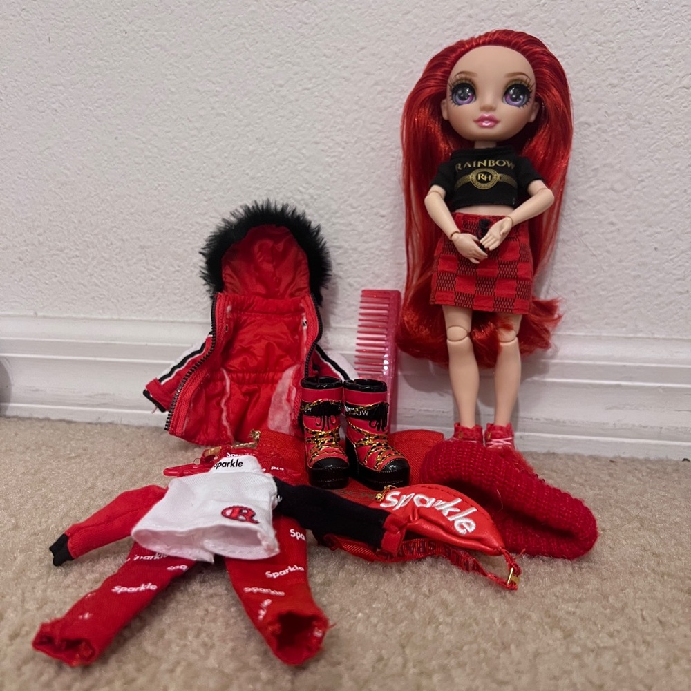 Rainbow High Junior High Ruby Anderson Doll